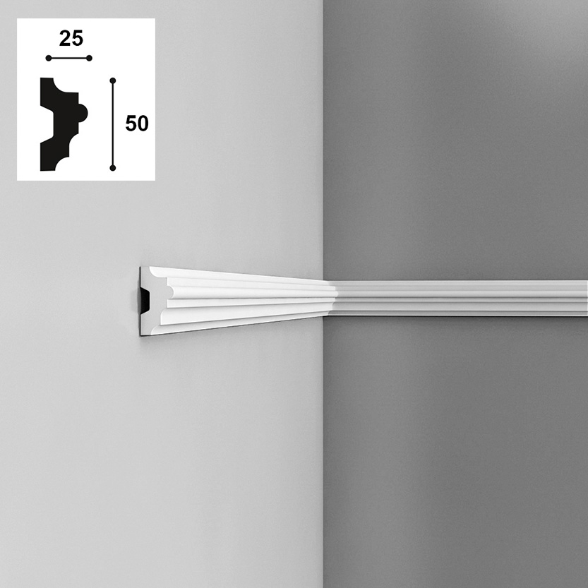 50mm x 25mm Panel Moulding
