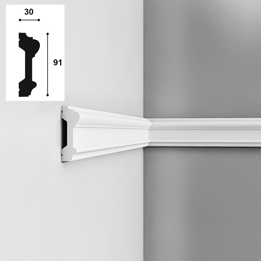 91mm x 30mm Panel Moulding