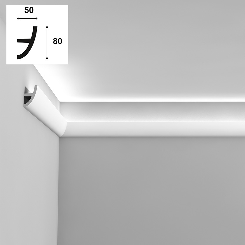 80mm x 50mm Uplighter Profile