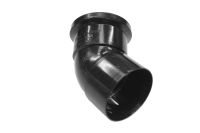 82mm x 135 Deg Offset  Bend (black)
