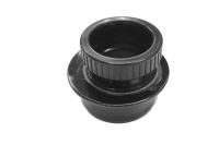 82mm Reducer to 50mm Waste (black)