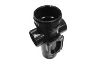 82mm Single Socket Access Pipe (black)