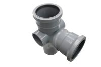 82mm x 92.5 Deg Branch (grey)