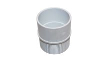 32mm Male Adaptor ABS (white)