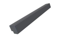 300mm External Fascia Corner (Anthracite Grey 7016 Smooth)