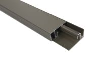 Aluminium 2 Part Lacquered Edge Trim (Quartz Grey/Graphite)