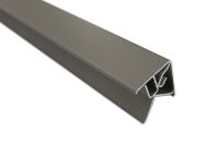 Aluminium 2 Part Lacquered Corner (Quartz Grey/Graphite)