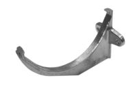 Beaded Half Round Gutter Bracket (mill)