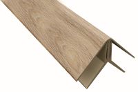 Plastic 2 Part Corner (Sheffield Oak)