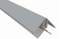 Aluminium 2 Part Lacquered Corner (Grey/Silver)