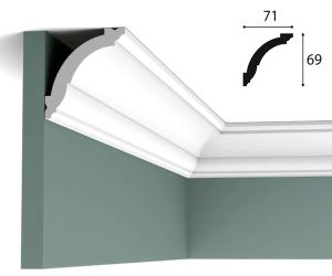 71mm x 69mm Cornice (2 metre)