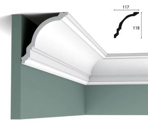 117mm x 118mm Cornice (2 metre)