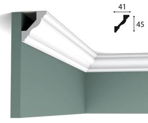 45mm x 41mm Cornice (2 metre)