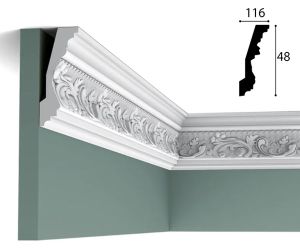 48mm x 116mm Cornice (2 metre)