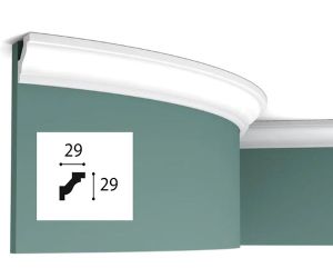 29mm x 29mm FLEX Cornice (2 metre)