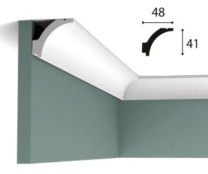 48mm x 41mm Cornice (2 metre)