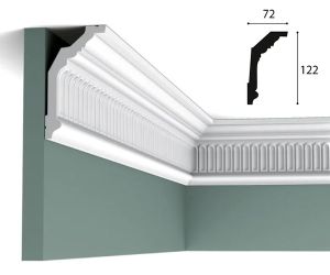 72mm x 122mm Cornice (2 metre)