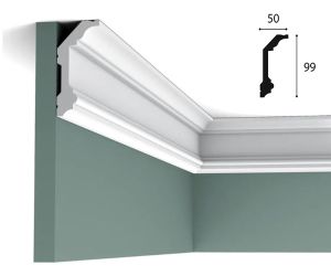 50mm x 99mm Cornice (2 metre)