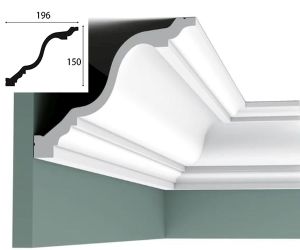 196mm x 150mm Cornice (2 metre)