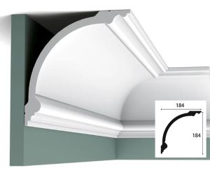 184mm x 184mm Cornice (2 metre)