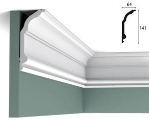 64mm x 141mm Cornice (2 metre)