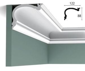 122mm x 88mm 'HERITAGE' Cornice (2 metre)