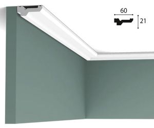 60mm x 21mm Cornice Moulding (2 metre)