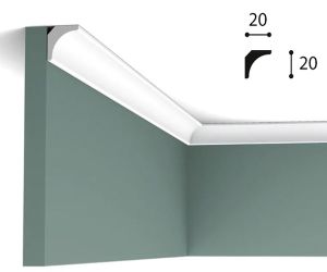 20mm x 20mm Cornice (2 metre)