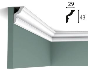 29mm x 43mm Cornice (2 metre)