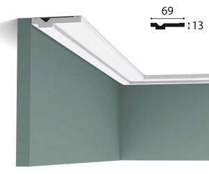 69mm x 13mm Cornice (2 metre)