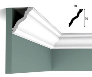 70mm x 60mm Cornice (2 metre)