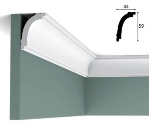 59mm x 44mm Cornice (Box of 36 x 2 metre)