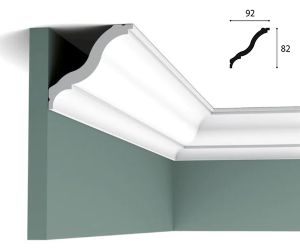 92mm x 82mm Cornice (Box of 22 x 2 metre)