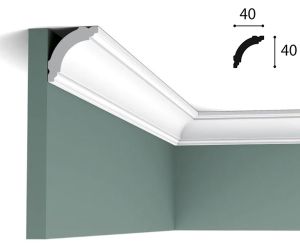 40mm x 40mm Cornice (Box of 56 x 2 metre)