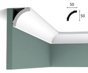 50mm x 50mm Cornice (Box of 36 x 2 metre)