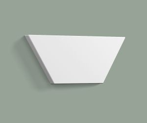 TRAPEZIUM Wall Art Element - 345mm x 150mm