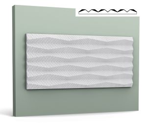 'Ridge' Wall Panel - 250mm wide x 2 mt long