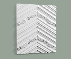 'CHEVRON' Wall Panel - 400mm x 2 mt