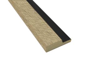 2.6mt XL Lefthand Edge Trim (French Oak Embossed Woodgrain)