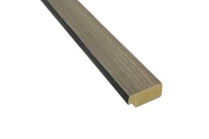 2.6mt XL Righthand Edge Trim (Grey Oak Embossed Woodgrain)