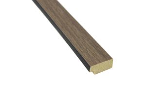 2.6mt XL Righthand Edge Trim (Walnut Embossed Woodgrain)