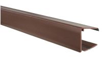 10mm Brown Sheet Closure - 2.1 metre