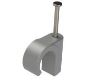 15mm Nail In Clip (Grey)
