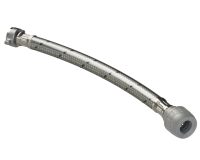 15mm x 1/2 inch Flexible Tap Connector (Grey)