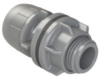 22mm x 3/4 inch Tank Connector (Grey)