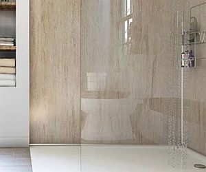 One Metre Panel (Travertine Gloss)