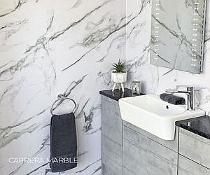 One Metre Panel (Carrera Marble Matt)