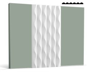 'ZEA' Wall Panel - 250mm wide x 2 mt long