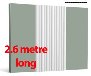 'ALTO' Wall Panel - 250mm wide x 2.6 mt long