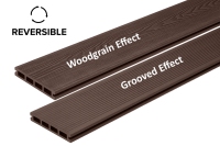 3600mm x 150mm x 25mm Suelo Composite Decking Plank - Brown